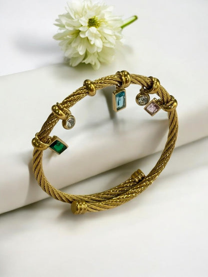 MULTI STONE THEO BRACELET