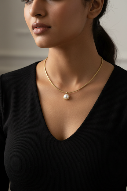 PEARL SAHARA NECKLACE