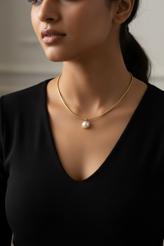 PEARL SAHARA NECKLACE