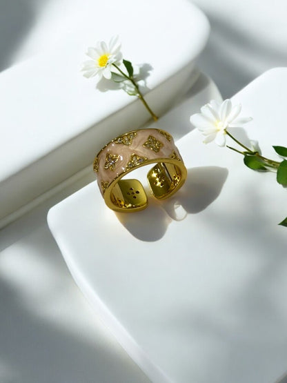 CORAL ANSEL RING