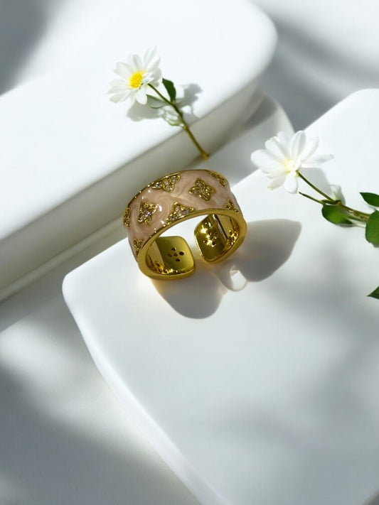CORAL ANSEL RING