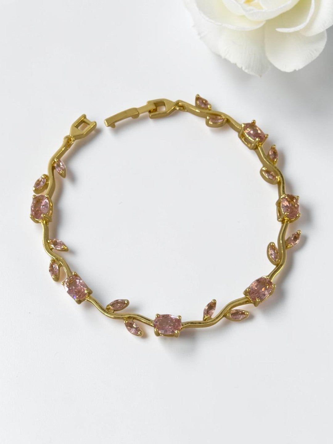 PINK DIAMOND ALTON TULIP BRACELET