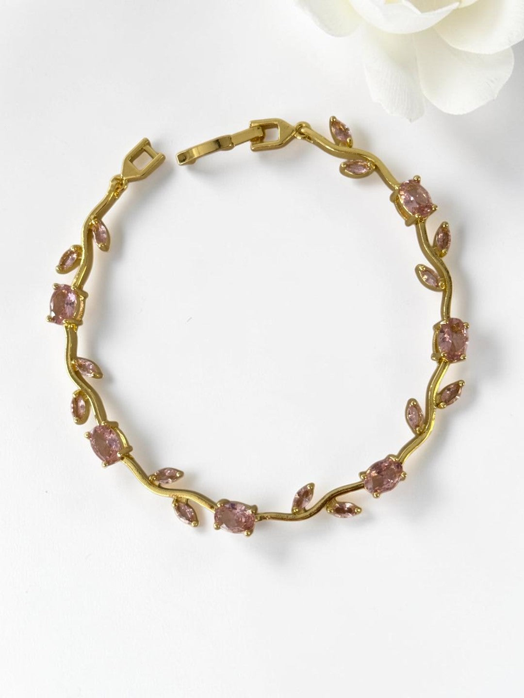 PINK DIAMOND ALTON TULIP BRACELET