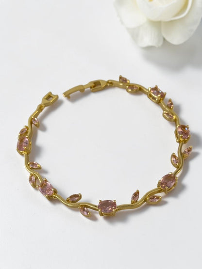 PINK DIAMOND ALTON TULIP BRACELET