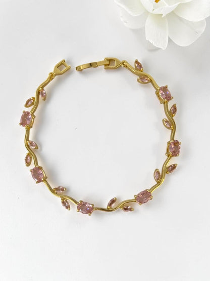 PINK DIAMOND ALTON TULIP BRACELET