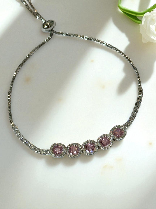 PINK DIAMOND BARCLAY BRACELET