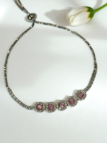 PINK DIAMOND BARCLAY BRACELET