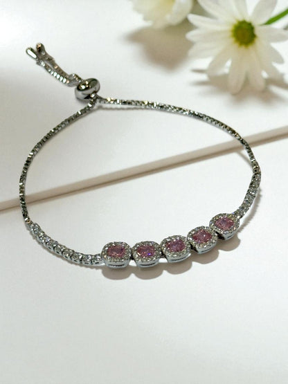 PINK DIAMOND BARCLAY BRACELET
