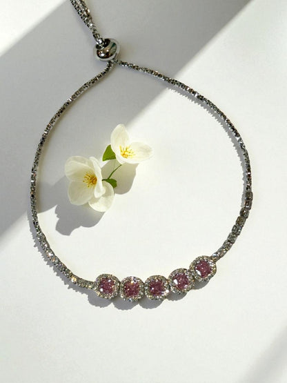 PINK DIAMOND BARCLAY BRACELET