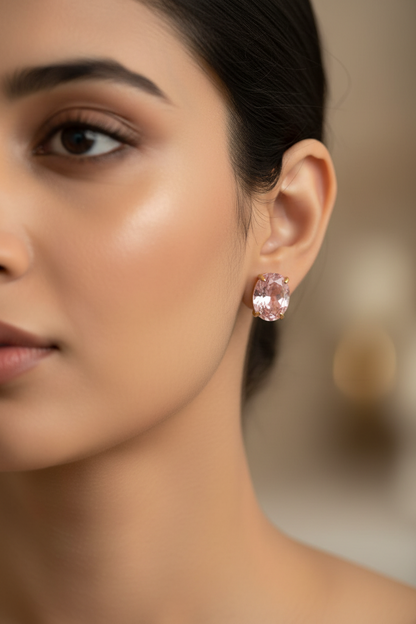 PINK DIAMOND BRIANA EARRINGS