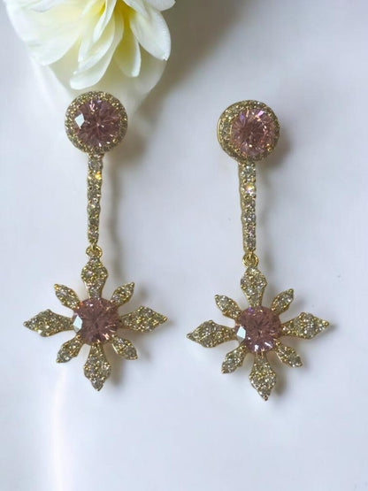 PINK DIAMOND CELESTE EARRINGS