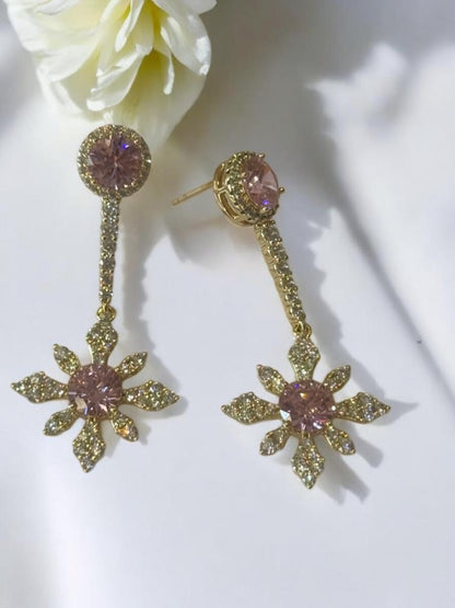 PINK DIAMOND CELESTE EARRINGS