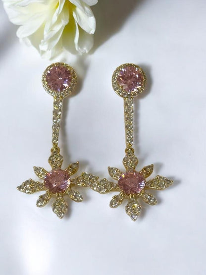 PINK DIAMOND CELESTE EARRINGS