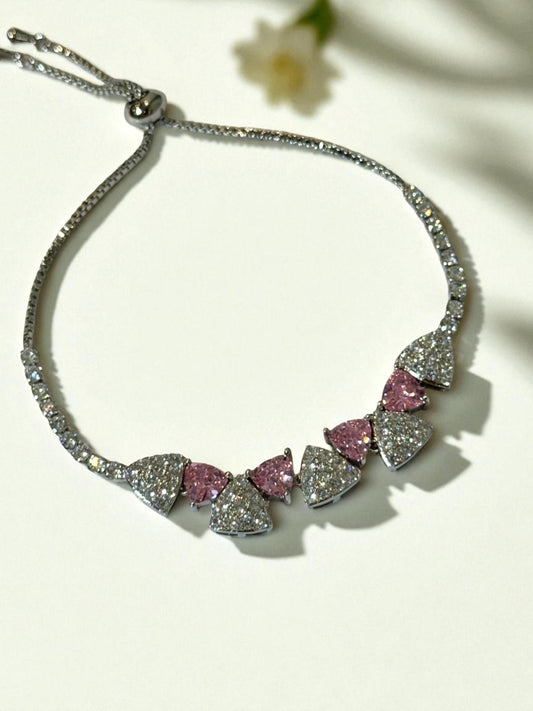 PINK DIAMOND GEORGE BRACELET
