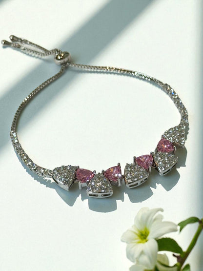 PINK DIAMOND GEORGE BRACELET