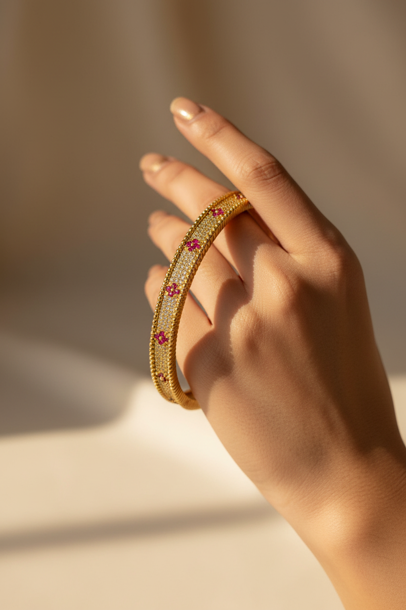 PINK DIAMOND HELEN BRACELET