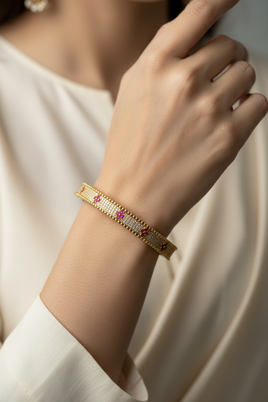 PINK DIAMOND HELEN BRACELET