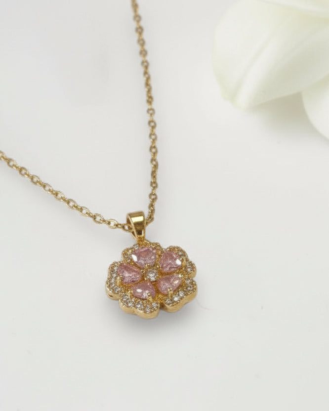 PINK DIAMOND MIRADA NECKLACE