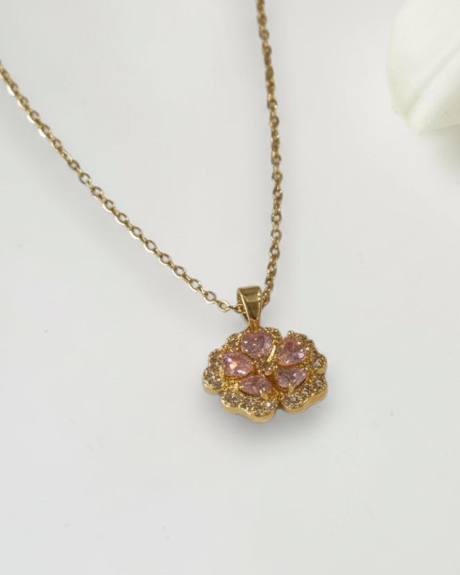 PINK DIAMOND MIRADA NECKLACE