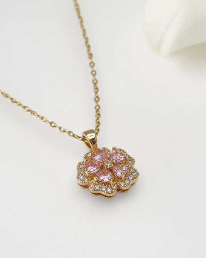 PINK DIAMOND MIRADA NECKLACE