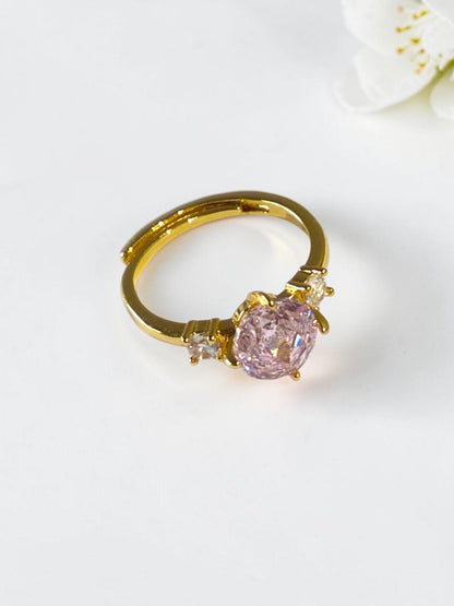 PINK DIAMOND PRANA RING
