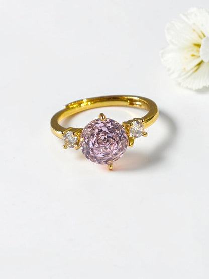 PINK DIAMOND PRANA RING