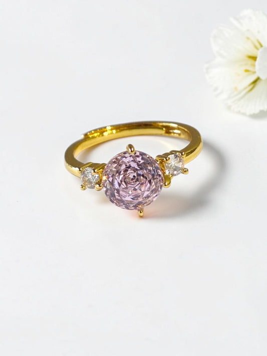PINK DIAMOND PRANA RING
