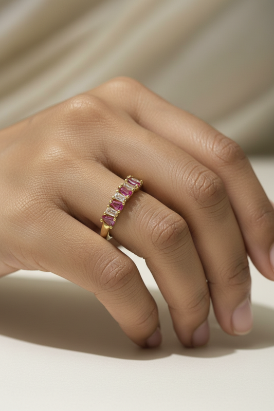PINK DIAMOND SIENNA RING