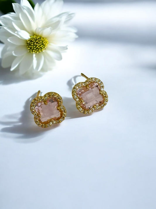 PINK DIAMOND VICENTE EARRINGS