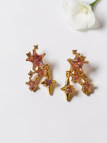 PINK STAR MIGUEL EARRINGS
