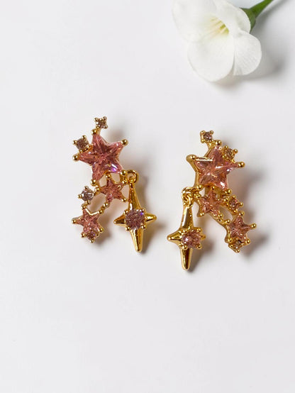 PINK STAR MIGUEL EARRINGS