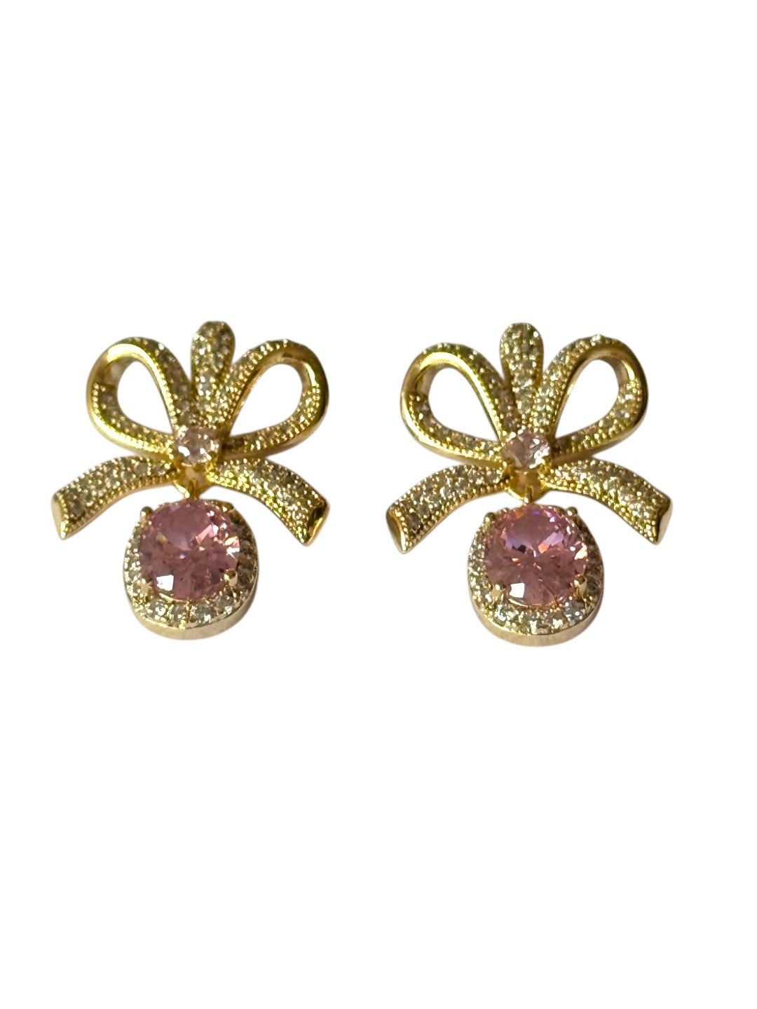 PINK STONE ELENA EARRINGS
