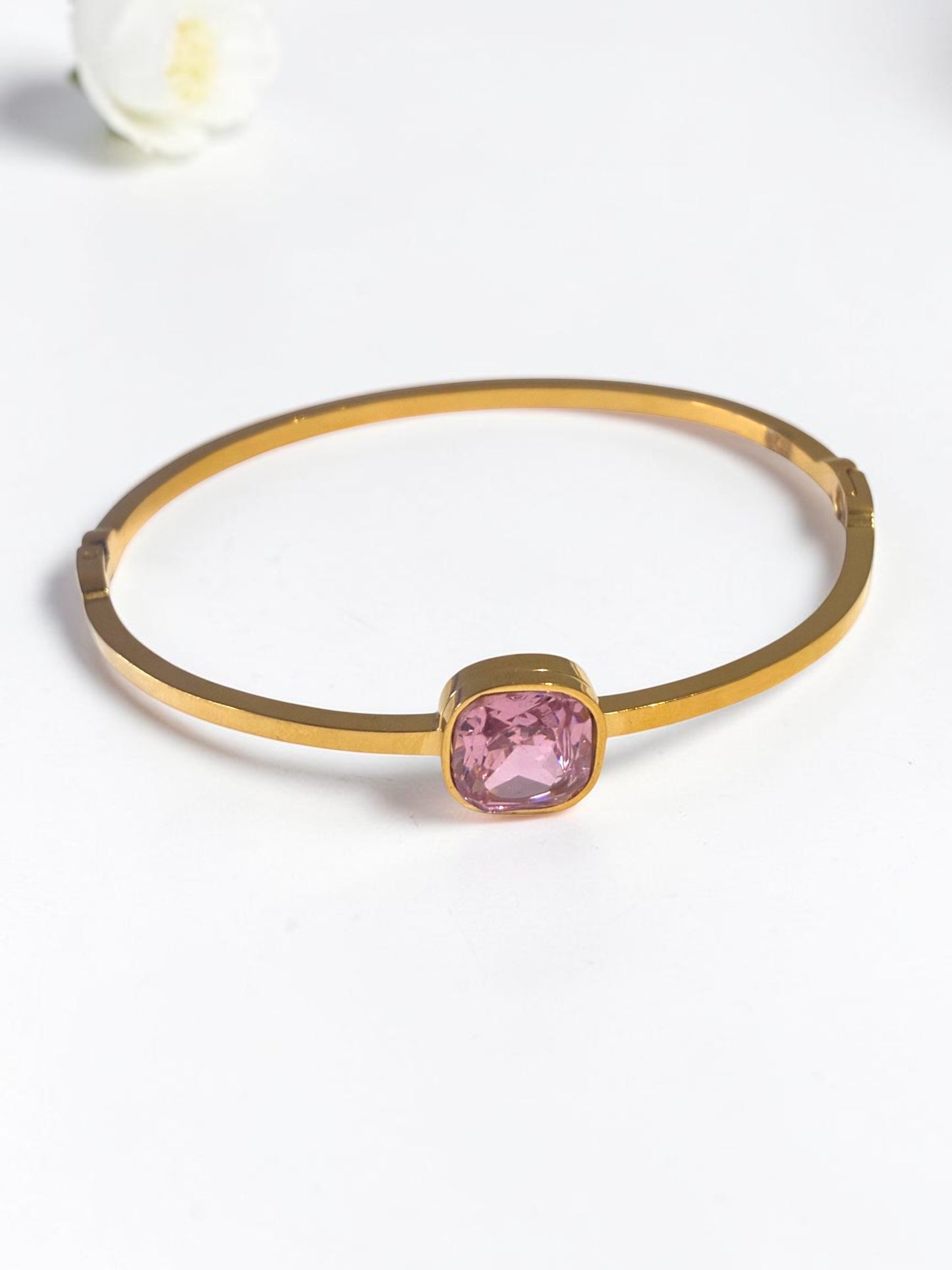 PINK STONE KYLIE BRACELET