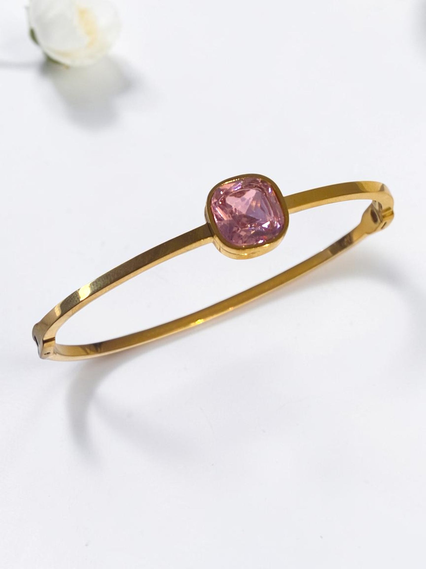 PINK STONE KYLIE BRACELET