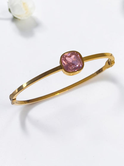 PINK STONE KYLIE BRACELET