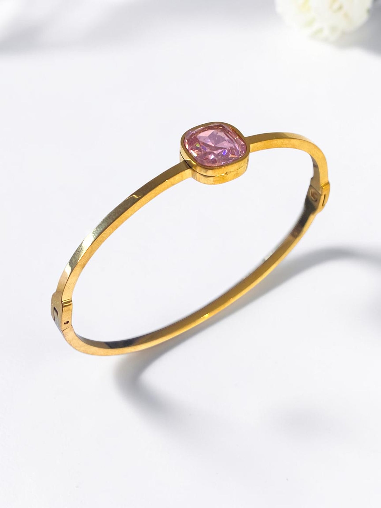 PINK STONE KYLIE BRACELET