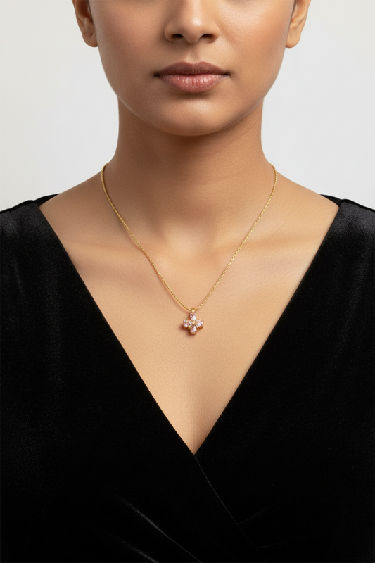 PINK DIAMOND LIUKA NECKLACE
