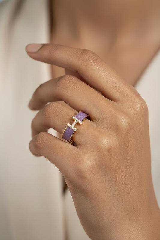 PURPLE MURPHY RING