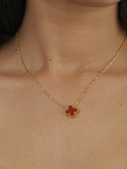 GOLDEN CHAIN WITH RED CLOVER