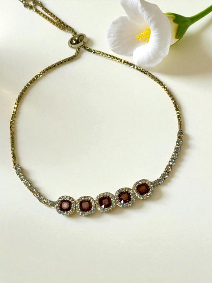 RED DIAMOND BARCLAY BRACELET