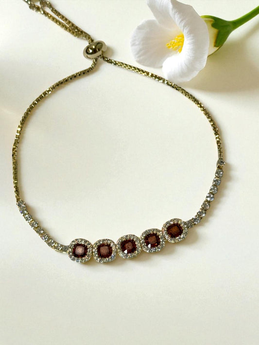 RED DIAMOND BARCLAY BRACELET