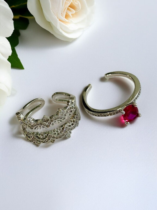 RUBY DIAMOND SANTINO RING