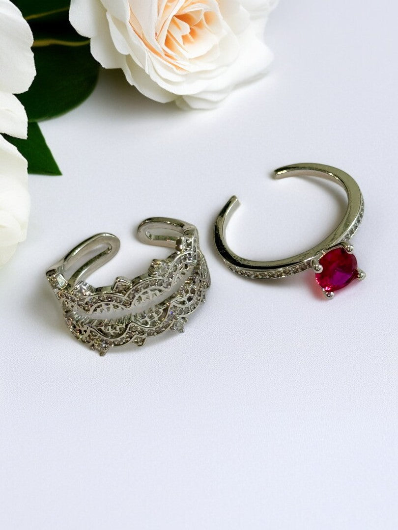 RUBY DIAMOND SANTINO RING