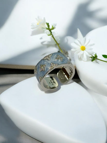 SEA BLUE ANSEL RING
