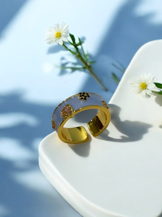 SEA BLUE AURELUIS RING