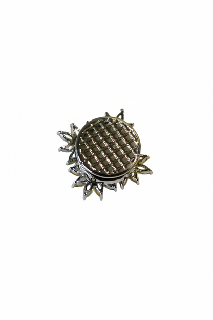 SEA BLUE PRACHIE BROOCH (MAGNETIC)