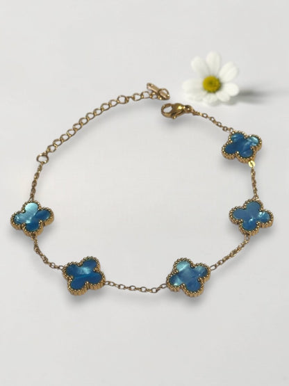 SEA BLUE ROSALIE BRACELET