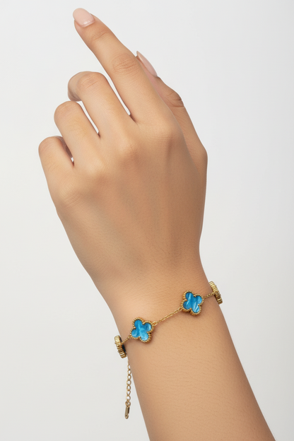 SEA BLUE ROSALIE BRACELET