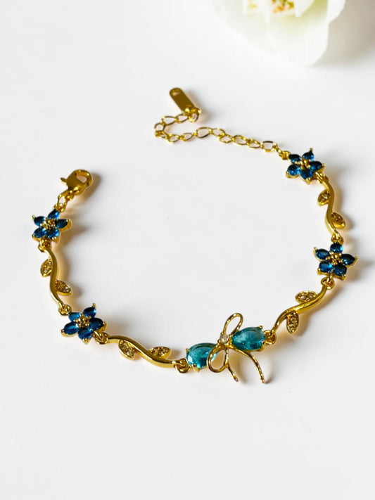 SEA BLUE RUBYKA BRACELET