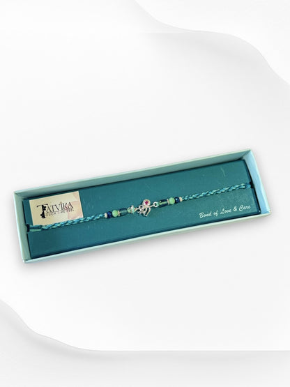 SHREE ADVIKA PURE SILVER RAKHI